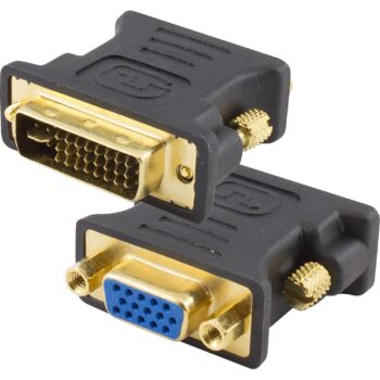 ADAPTADOR DVI DUAL LINK MACHO PARA VGA HEBRA