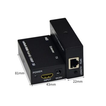 HDMI EXTENDER 60 MTS