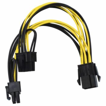 CABO PCI-E 8 PINOS PARA PLACA DE VIDEO 2X8 (6+2) PINOS