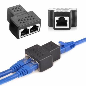 ADAPTADOR 1 RJ45 PARA 2 RJ45