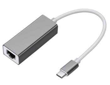 CABP ADAPT USB-C PARA LAN RJ45 10/100/1000MBPS/ PRETO