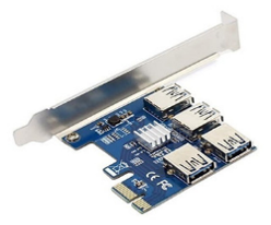 PCI-E 1 TO 4 PCI-E 16 PORT /USB3.0