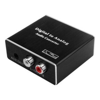 CONVERSOR OPTICA DIGITAL PARA RCA P2 COM FONTE