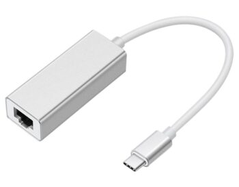 CABP ADAPT USB-C PARA LAN RJ45 10/100MBPS /COR BRANCO