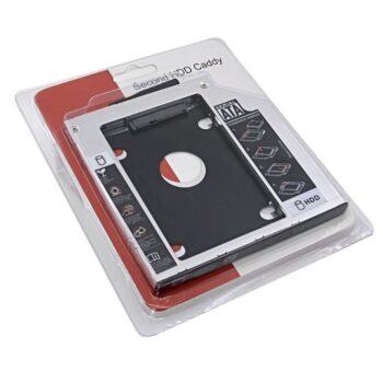 CADDY ADAPAT SATA PARA NOTEBOOK SSD/HD12.7 mm/