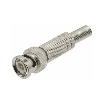 Conector Bnc De Mola P/solda P/ Cabo Coaxial Câmera