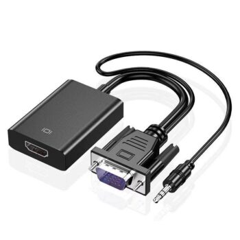CABO ADAPTADOR/CONVERSOR VGA MACHO PARA HDMI HEMBRA CON AUDIO