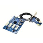 PCI-E X1 TO 4 PORT PCI-E 1X
