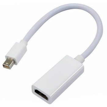 CABO ADAPTADOR/CONVERSOR MINI DISPLAYPORT MACHO PARA HDMI HEMBRA