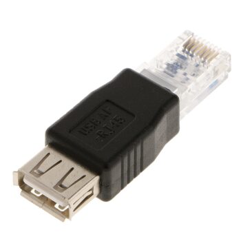 ADAPTADOR USB HEMBRA PARA RJ45 MACHO