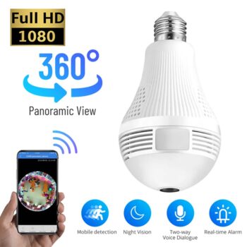 CAMERA LAMPADA 360 IP